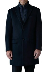 �}�b�J�[�W�� �����Y �A�E�^�[ �W���P�b�g�E�u���]�� �E�[�� �R�[�g �_�E�� Mackage Skai-SLB Virgin Wool Coat with Removable Down Biblack �u���b�N