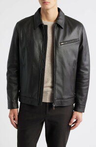 �J�i�[�� �����Y �A�E�^�[ �W���P�b�g�E�u���]�� ���U�[ Canali Leather Jacket Dark Brown �u���E��