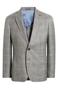 �s�[�^�[�E�~���[ �����Y �A�E�^�[ �W���P�b�g�E�u���]�� �R�[�g Peter Millar Crown Crafted Pearce Tailored Fit Plaid Soft Sport Coat Espresso �`�F�b�N