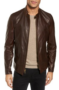 �V���b�g �j���[���[�N �����Y �A�E�^�[ �W���P�b�g�E�u���]�� ���U�[ Schott NYCaf Racer Unlined Cowhide Leather Jacket Brown �u���E��