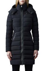 �}�b�J�[�W�� ���f�B�[�X �A�E�^�[ �W���P�b�g�E�u���]�� �R�[�g �_�E�� Mackage Farren Waterepellent Down Coat Black �u���b�N