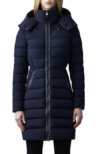�}�b�J�[�W�� ���f�B�[�X �A�E�^�[ �W���P�b�g�E�u���]�� �R�[�g �_�E�� Mackage Farren Waterepellent Down Coat Navy �l�C�r�[