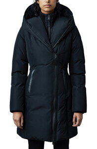 �}�b�J�[�W�� ���f�B�[�X �A�E�^�[ �W���P�b�g�E�u���]�� �R�[�g �_�E�� Mackage Kay Wateresistant Down Coat Black �u���b�N