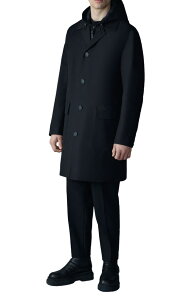 �}�b�J�[�W�� �����Y �A�E�^�[ �W���P�b�g�E�u���]�� �R�[�g �_�E�� Mackage Mathias 3-in-1 Down Twill Balmacaan Coat Black �u���b�N