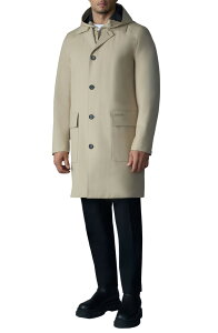 �}�b�J�[�W�� �����Y �A�E�^�[ �W���P�b�g�E�u���]�� �R�[�g �_�E�� Mackage Mathias 3-in-1 Down Twill Balmacaan Coat Light Camel �L������