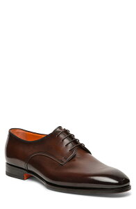 �T���g�[�j �����Y �V���[�Y �_�[�r�[ Santoni Archer Derby Dark Brown �u���E��