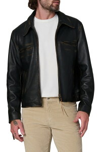 �W���[�Y �����Y �A�E�^�[ �W���P�b�g�E�u���]�� ���U�[ Joe's Rider Leather Jacket Cognac Sanded