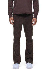 �n�h�\���W�[���Y �����Y �{�g���X �f�j���p���c Hudson Jeans Walker Kick Flare Jeans Distress Brown �u���E��