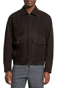 �Z�I���[ �����Y �A�E�^�[ �W���P�b�g�E�u���]�� ���U�[ Theory Reece Leather Aviator Jacket Brownwood