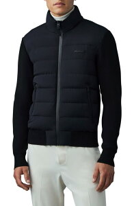�}�b�J�[�W�� �����Y �A�E�^�[ �W���P�b�g�E�u���]�� �_�E�� Mackage Haney City Wateresistant 800 Fill Down Hybrid Jacket Black �u���b�N