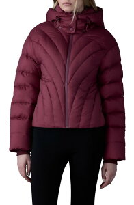 �}�b�J�[�W�� ���f�B�[�X �A�E�^�[ �W���P�b�g�E�u���]�� �_�E�� Mackage Hope 750 Fill Power Down Puffer Jacket Garnet