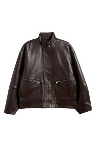 ���t�H�[���[�V���� ���f�B�[�X �A�E�^�[ �W���P�b�g�E�u���]�� ���U�[ Reformation Veda Harrison Leather Jacket Cocoa �R�R�A