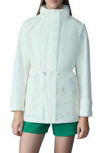�}�b�J�[�W�� ���f�B�[�X �A�E�^�[ �W���P�b�g�E�u���]�� Mackage Keryn Hooded Rain Jacket Cream �N���[��