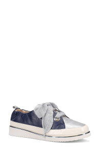 �����z���C�g ���f�B�[�X �V���[�Y �X�j�[�J�[ Ron White Novena Sneaker Navy/ Silver �l�C�r�[