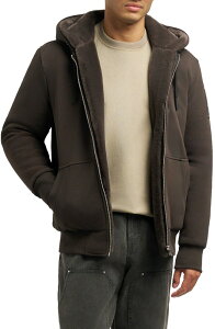 ���[�X�i�b�N�� �����Y �A�E�^�[ �W���P�b�g�E�u���]�� �t���[�X Moose Knuckles Classic Bunny Fleece Jacket with Removable Faux Fur Lining Espresso/ Espresso