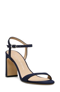 �X�`���A�[�g ���C�c�}�� ���f�B�[�X �V���[�Y �q�[�� �T���_�� �A���N�� Stuart Weitzman Babette 85 Ankle Strap Sandal Nice Blue �u���[