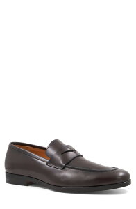 �u���[�m�}�O�� �����Y �V���[�Y ���[�t�@�[ Bruno Magli Flex Apron Toe Penny Loafer Brown �u���E��