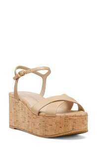 �X�`���A�[�g ���C�c�}�� ���f�B�[�X �V���[�Y �q�[�� �v���b�g�t�H�[�� �T���_�� �A���N�� Stuart Weitzman Daynankle Straplatform Wedge Sandal Adobe