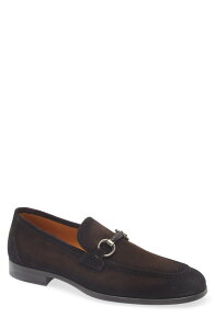 �}�O�i�[�j �����Y �V���[�Y ���[�t�@�[ Magnanni Magico Bit Loafer Brown Suede �u���E��