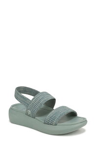 �o�C�I�j�b�N ���f�B�[�X �V���[�Y �T���_�� Vionic The Sky Slide Sandal Icebergreen �O���[��
