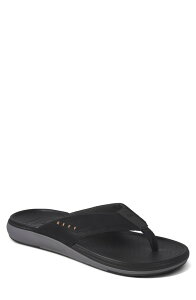 ���[�t �����Y �V���[�Y �T���_�� Reef Cushionorte Water Friendly Flip Flop Dark Grey �O���[