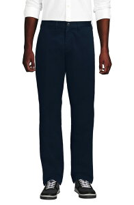 �����Y�G���h �����Y �{�g���X �J�W���A���p���c Lands' End Travel Kit Comfort Waist Classic Fit Chino Pant Radiant Navy �l�C�r�[