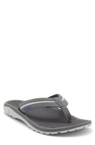�I���J�C �����Y �V���[�Y �T���_�� OluKai Ohana Plua Flip Flop Cloud Grey / Rock �O���[