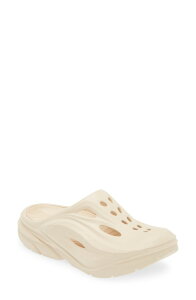 �z�J�I�l�I�l ���f�B�[�X �V���[�Y �T���_�� HOKA Ora Recovery Mule Vanilla / Vanilla