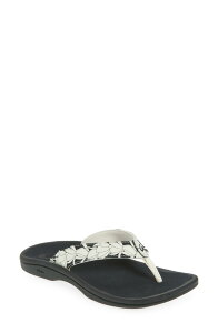 �I���J�C ���f�B�[�X �V���[�Y �T���_�� OluKai Ohana Flip Flop Lava Rock / Pa I