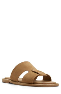 �A���h �����Y �V���[�Y �T���_�� ALDO Josep Slide Sandal Tan Suede �^��