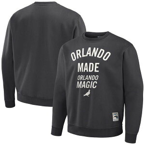�X�e�C�v�� �����Y �A�E�^�[ �p�[�J�[�E�X�E�F�b�g �v���X�T�C�Y �V���c Men's NBA x Staple Anthracite Orlando Magic Plush Pullover Sweatshirt Anthracite
