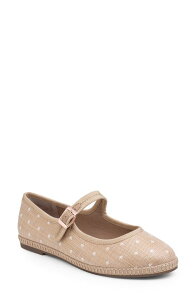 �~�[�g�D�[ ���f�B�[�X �V���[�Y �p���v�X Me Too Gracie Mary Jane Flat Natural