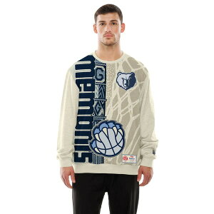 �j���[�G�� �����Y �A�E�^�[ �p�[�J�[�E�X�E�F�b�g �V���c Men's New Era Tan Memphis Grizzlies 2025/26 City Edition Sweatshirtan �^��