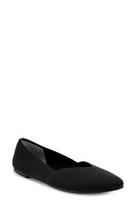 �~�[�g�D�[ ���f�B�[�X �V���[�Y �p���v�X Me Too Alivia Pointed Toe Flat Black �u���b�N