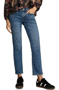 ���b�L�[�u�����h ���f�B�[�X �{�g���X �J�W���A���p���c �X�g���[�g �W�[���Y Lucky Brand Sweet Mid Rise Crop Straight Leg Jeans Brighter Days Wash