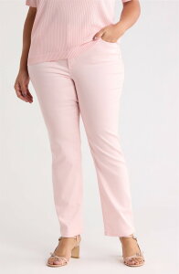 �W���[���Y�j���[���[�N ���f�B�[�X �{�g���X ���M���X�g���[�g �p���c Jones New York Lexington Straight Leg Pants Petal Pink �s���N