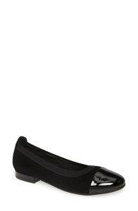 �_�C�r�b�h�e�C�g ���f�B�[�X �V���[�Y �p���v�X �L���b�v David Tate Nicole Cap Toe Flat Black Suede �u���b�N