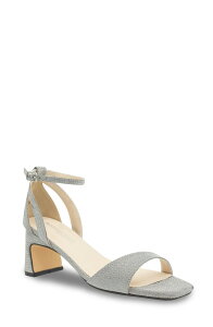 �^�b�`�A�b�v ���f�B�[�X �V���[�Y �q�[�� �T���_�� �A���N�� Touch Ups Lilibet Ankle Strap Sandal Silver �V���o�[