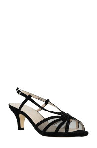 �^�b�`�A�b�v ���f�B�[�X �V���[�Y �q�[�� �T���_�� Touch Ups Clara Strappy Sandal Black �u���b�N