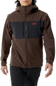 �A�[�N�e���N�X �����Y �A�E�^�[ �W���P�b�g�E�u���]�� �t�[�f�b�h�W���P�b�g Arc'teryx Gamma MX Hooded Jacket Carob/ Black/ Dynasty �u���b�N