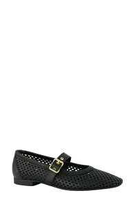 �|�[���E�O���[�� ���f�B�[�X �V���[�Y �p���v�X Paul Green Dana Mary Jane Flat Black Leather �u���b�N