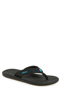 �I���J�C �����Y �V���[�Y �T���_�� OluKai Ki Flip Flop Lava Rock / Bold Blue �u���[