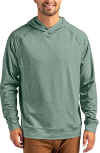 �J�b�^�[�A���h�o�b�N �����Y �A�E�^�[ �p�[�J�[�E�X�E�F�b�g Cutter & Buck Adapt Heather Hooded Pullover Hunter Heather �w�U�[