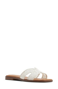 �A���h ���f�B�[�X �V���[�Y �T���_�� ALDO Itsandal Slide Sandal White/ Bone �z���C�g