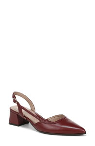�i�`�����C�U�[ ���f�B�[�X �V���[�Y �q�[�� Naturalizer Mila Pointed Toe Slingback Pump Cranberry Red ���b�h