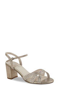 �^�b�`�A�b�v ���f�B�[�X �V���[�Y �q�[�� �T���_�� �A���N�� Touch Ups Ivy Ankle Strap Sandal Champagne �V�����p��