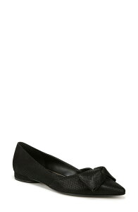 �i�`�����C�U�[ ���f�B�[�X �V���[�Y �p���v�X Naturalizer Havana Bow Pointed Toe Flat Black �u���b�N