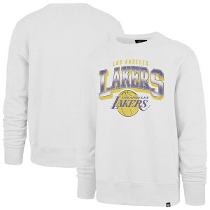 �t�H�[�e�B�[�Z�u�� �����Y �A�E�^�[ �p�[�J�[�E�X�E�F�b�g�[�� �V���c Men's '47 Cream Los Angeles Lakers Big & Tall Spotlight Headline Pullover Sweatshirt Cream �N���[��