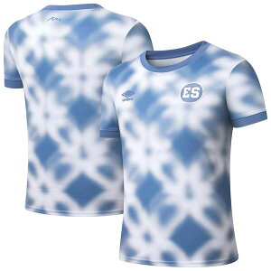 �A���u�� �����Y �g�b�v�X �V���c �W���[�W�[ Men'sUmbro Bluel Salvador National Team 2025 Pre-Match Jersey Blue �u���[