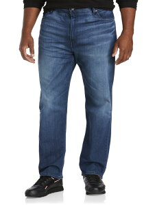 ���[�o�C�X �����Y �{�g���X �f�j���p���c �g�[�� �W�[���Y Levi's Big & Tall 502 Taper-Fit Stretch Jeans Meyers Day